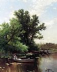 Alfred Thompson Bricher Famous Paintings - Drifting